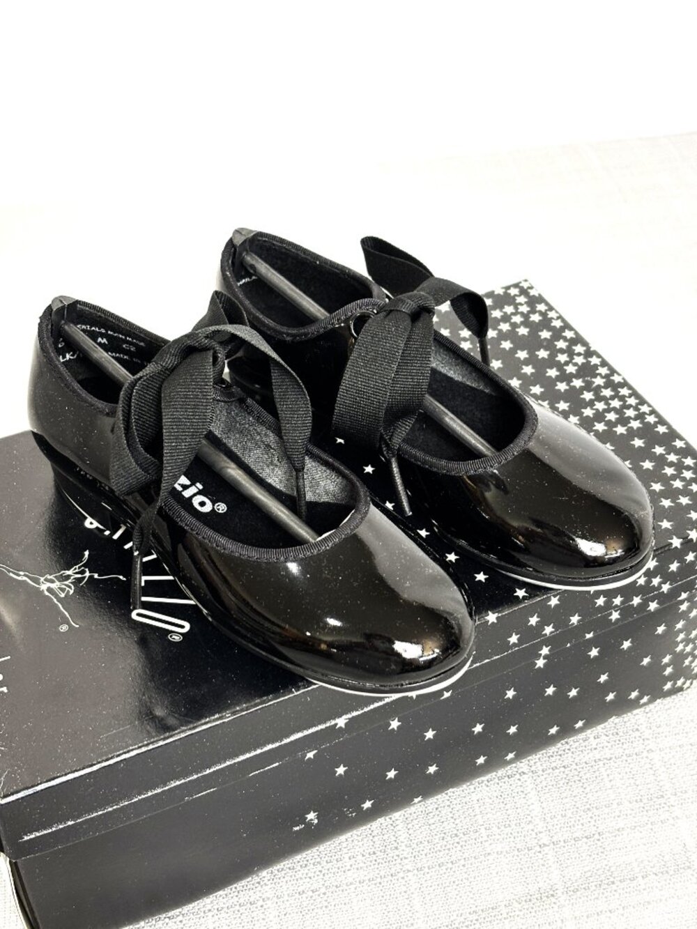 Capezio Jr. Tyette Tap Black Shoe – Child 625T  NWT NOS